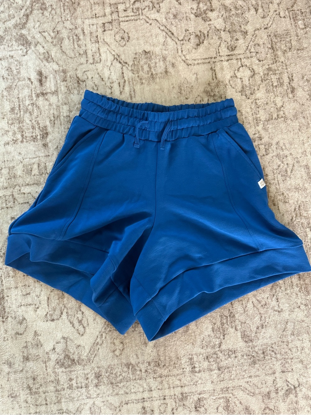 Simply Southern Royal Blue Athletic Drawstring Shorts